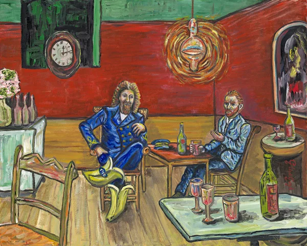Billy and Vinny at The Night Café Limited Print