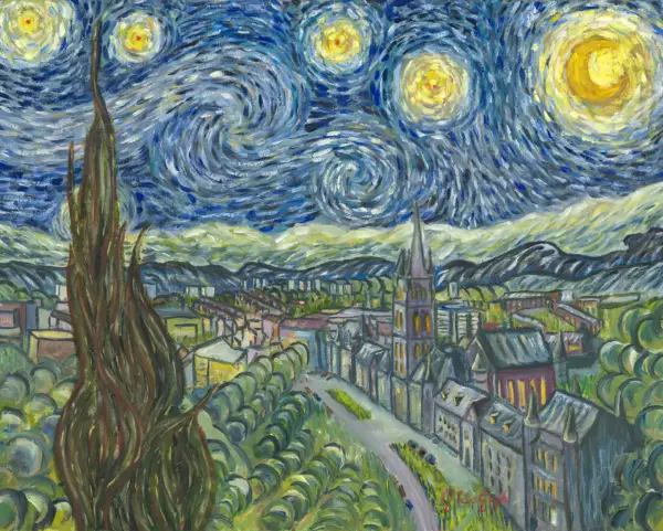GlasGogh Starry Night Limited Print
